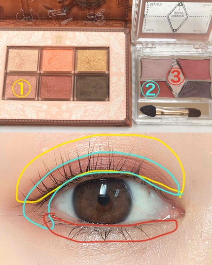 【旧品】パーフェクトスタイリストアイズ/キャンメイク/アイシャドウパレットを使ったクチコミ(3枚目)