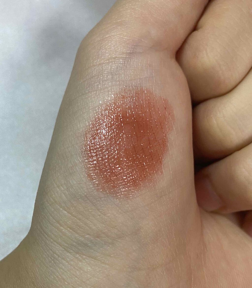 ラスティンググロスリップ/CEZANNE/口紅を使ったクチコミ(2枚目)