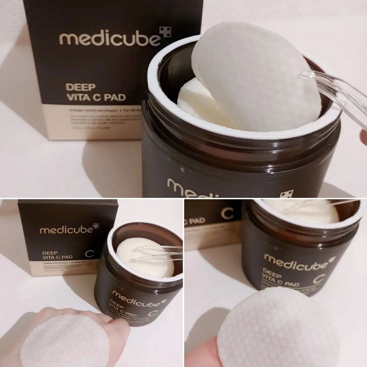 ディープビタCパッド/MEDICUBE/トナーパッドを使ったクチコミ（3枚目）