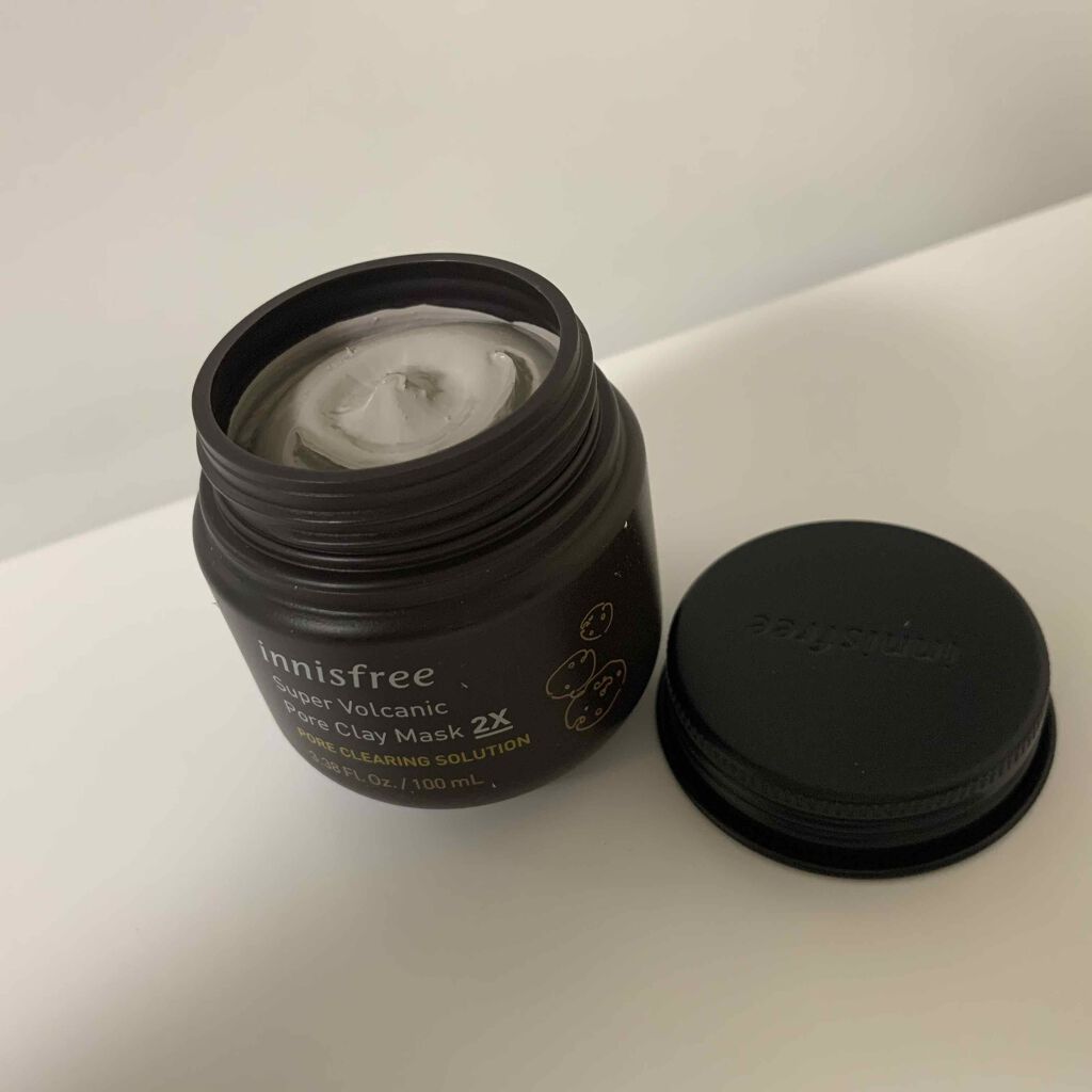 スーパーヴォルカニック　ポア　クレイマスク/innisfree/洗い流すパック・マスクを使ったクチコミ（2枚目）