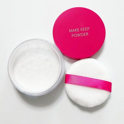 メイク キープ パウダー/コーセーコスメニエンス/ルースパウダーを使ったクチコミ(2枚目)