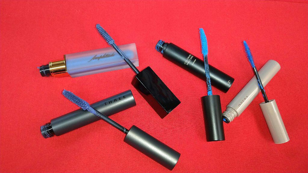 エクストラロング カラーマスカラ EX-01 ブルーバイオレット/Amplitude/マスカラを使ったクチコミ（2枚目）