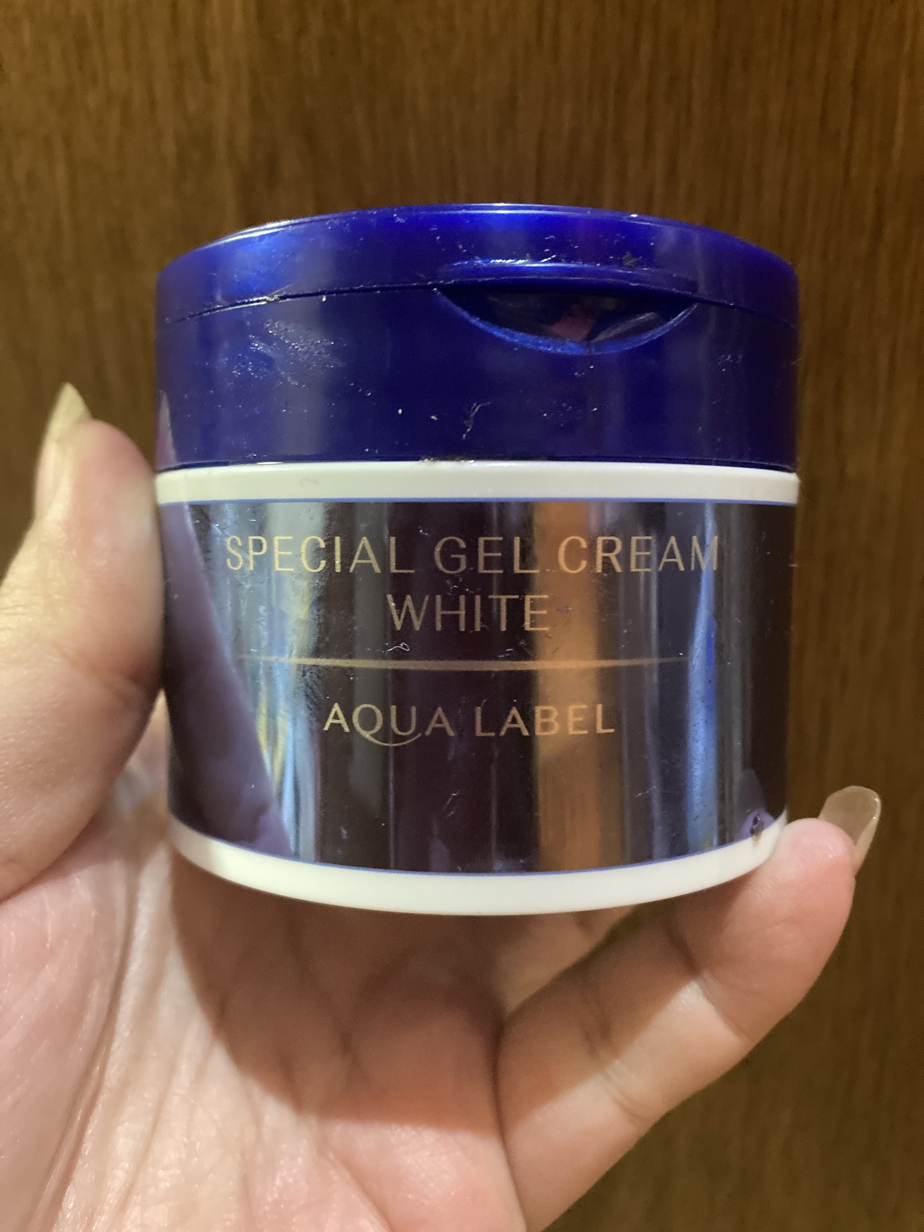 スペシャルジェルクリームA （ホワイト）（医薬部外品）/アクアレーベル/オールインワン化粧品を使ったクチコミ（1枚目）