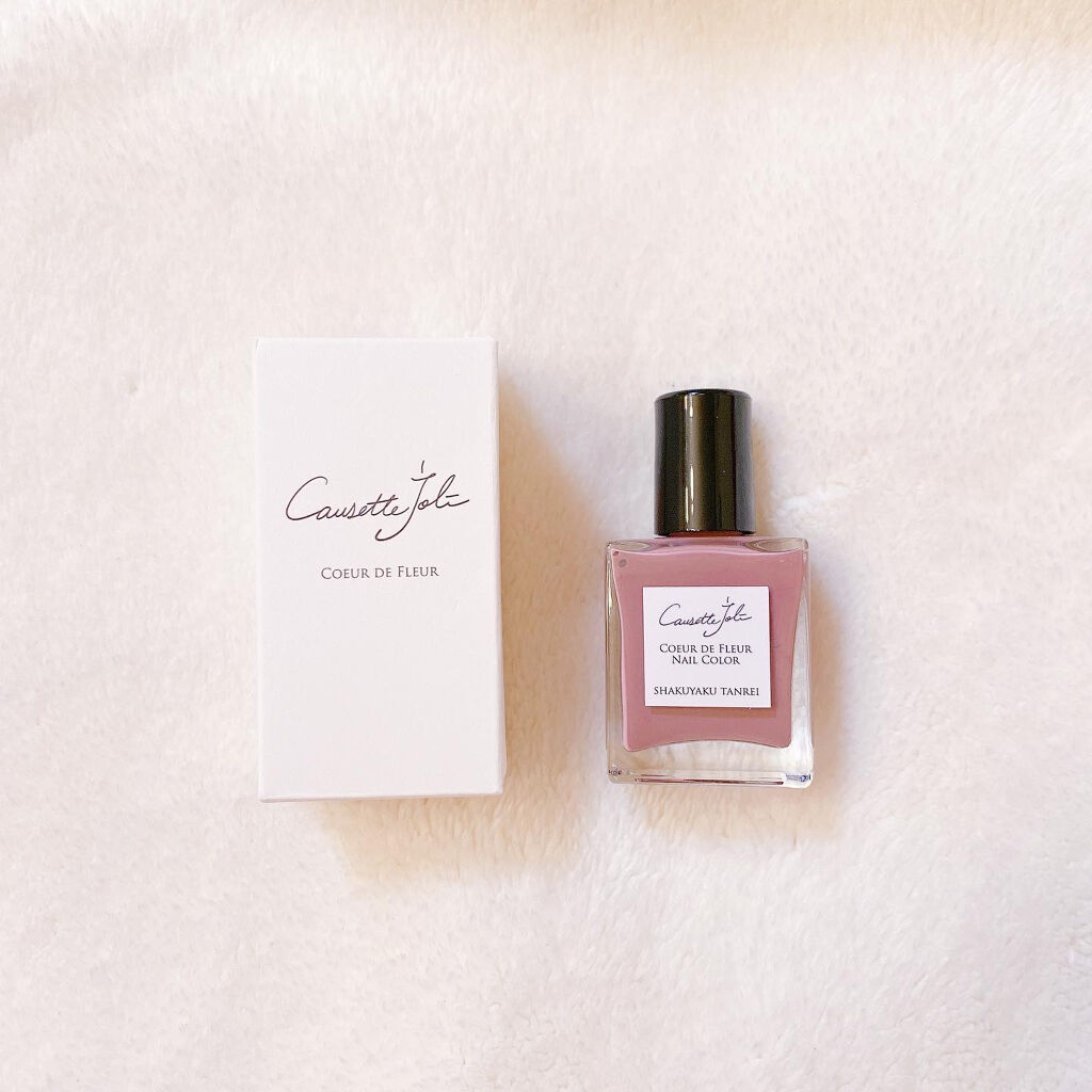 Coeur de Fleur Nail Color SHAKUYAKU TANREI 【しゃくやくたんれい】/Causette.Joli/マニキュアを使ったクチコミ（2枚目）