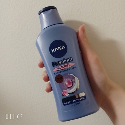 ニベア プレミアムボディミルク モイスチャー/ニベア/ボディミルクを使ったクチコミ(1枚目)