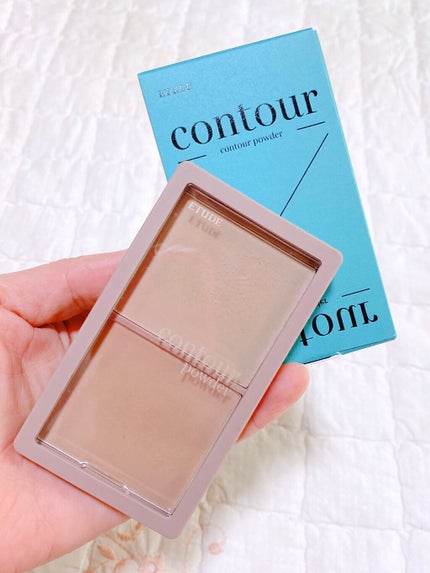 コントゥアパウダー/ETUDE/シェーディングを使ったクチコミ(1枚目)
