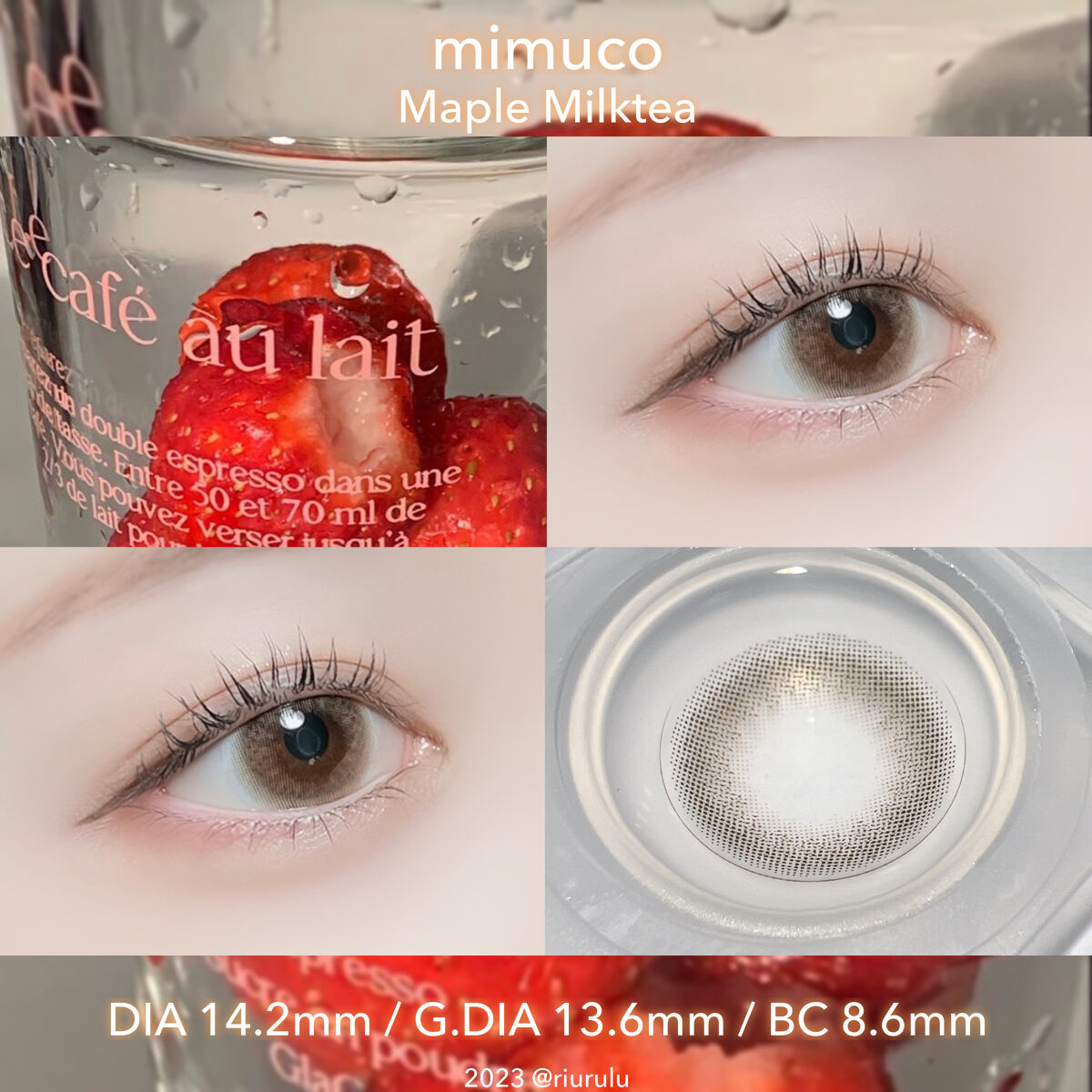 mimuco 1day/mimuco/ワンデー（１DAY）カラコンを使ったクチコミ（1枚目）