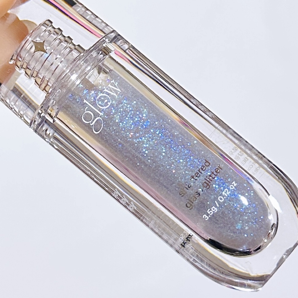 グラスグリッター/glow/グリッターを使ったクチコミ（3枚目）