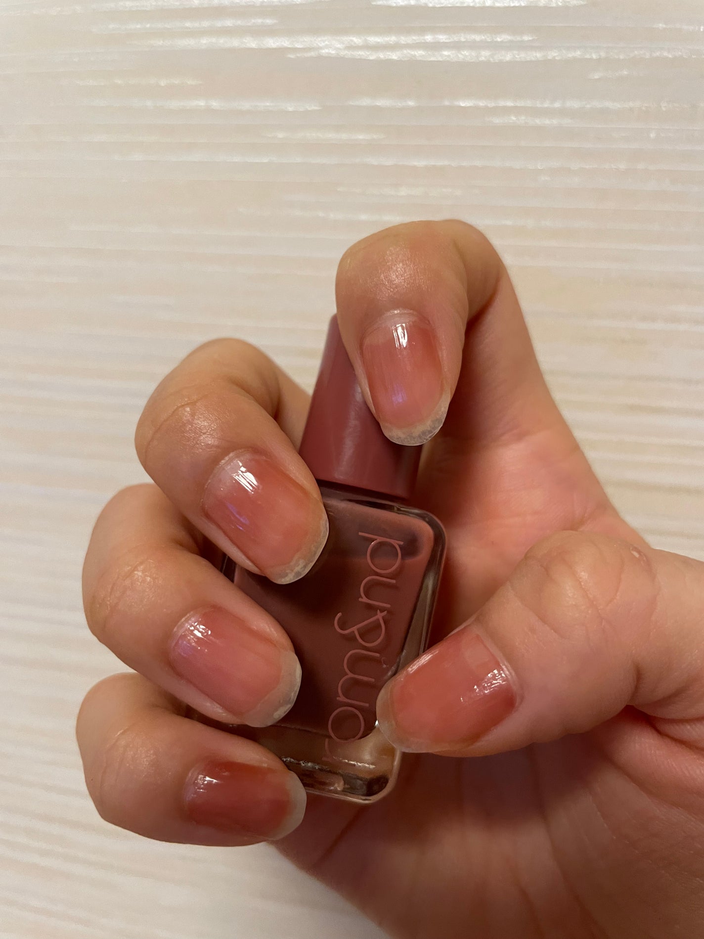ムードペブルネイル/rom&nd/マニキュアを使ったクチコミ(1枚目)