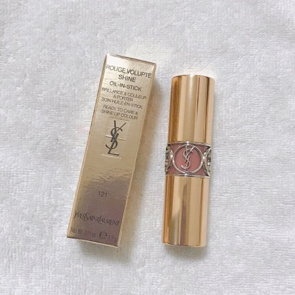 ルージュ ヴォリュプテ シャイン/YVES SAINT LAURENT BEAUTE/口紅を使ったクチコミ(5枚目)