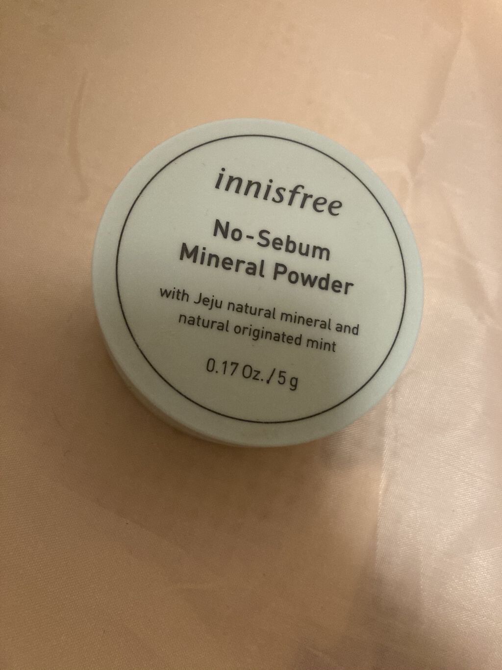 ノーセバム ミネラルパウダー/innisfree/ルースパウダーを使ったクチコミ（1枚目）