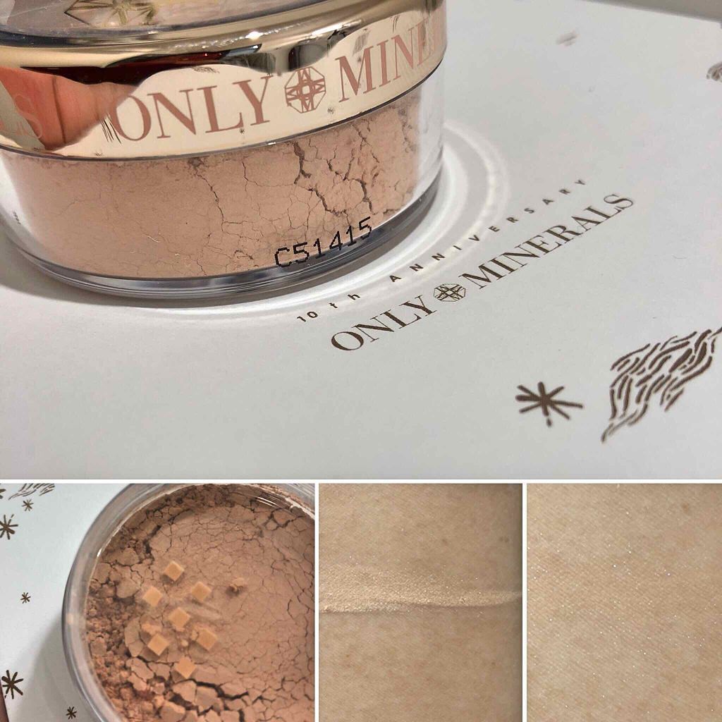 ファンデーション/ONLY MINERALS/ルースパウダーを使ったクチコミ（1枚目）