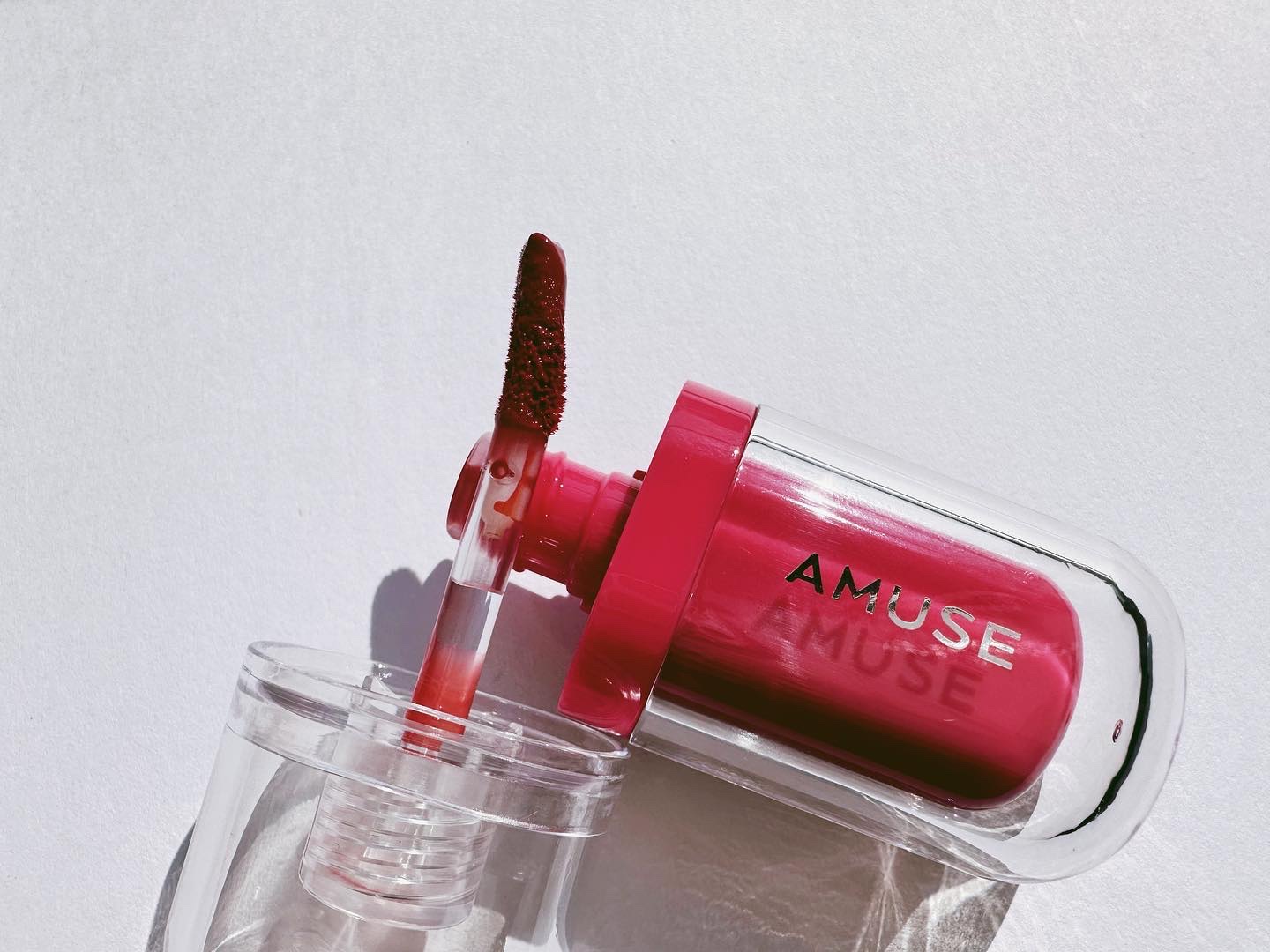 ジェルフィットティント 08 ゴージャスモーヴ/AMUSE/リップティントを使ったクチコミ（2枚目）