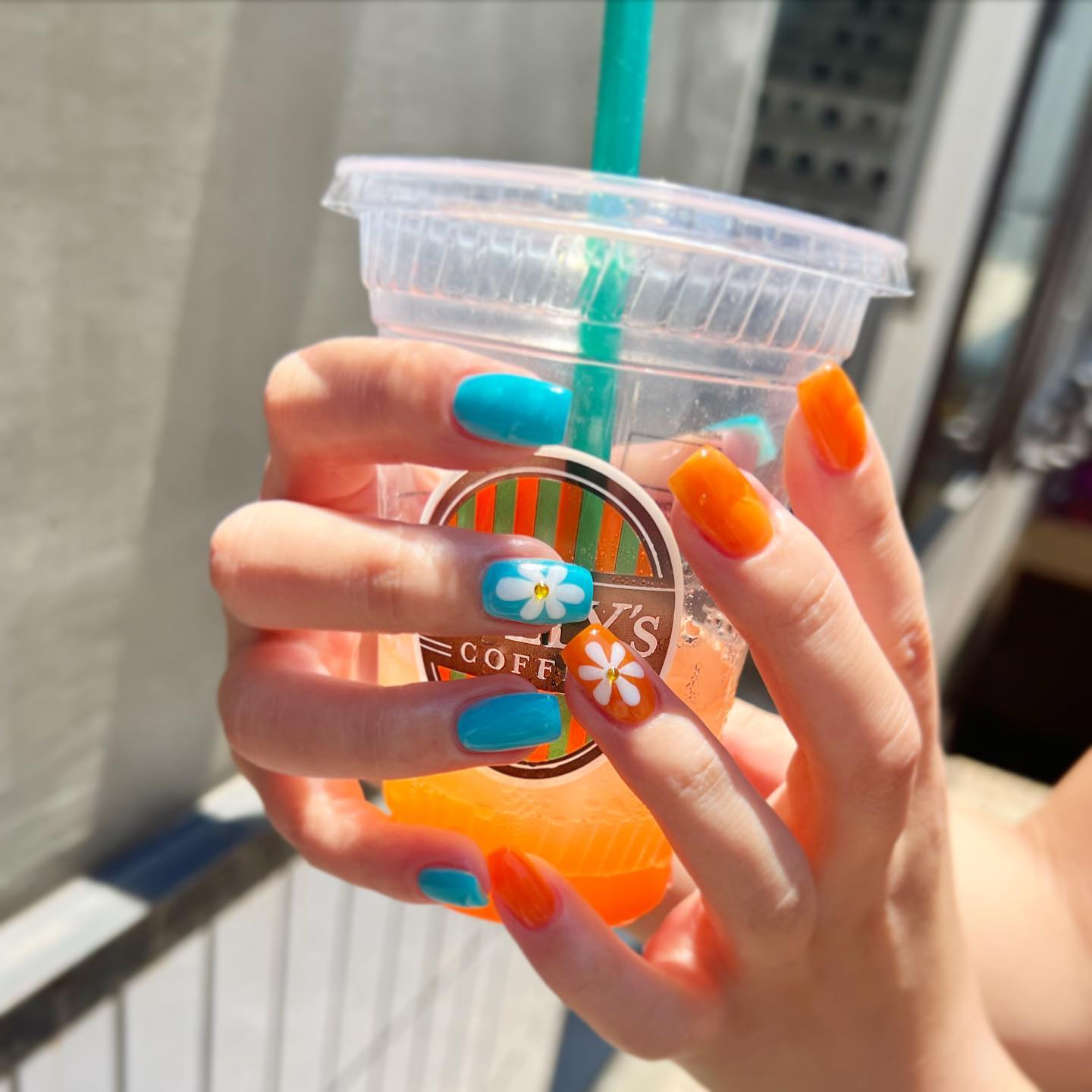 #お花ネイルのネイルデザイン