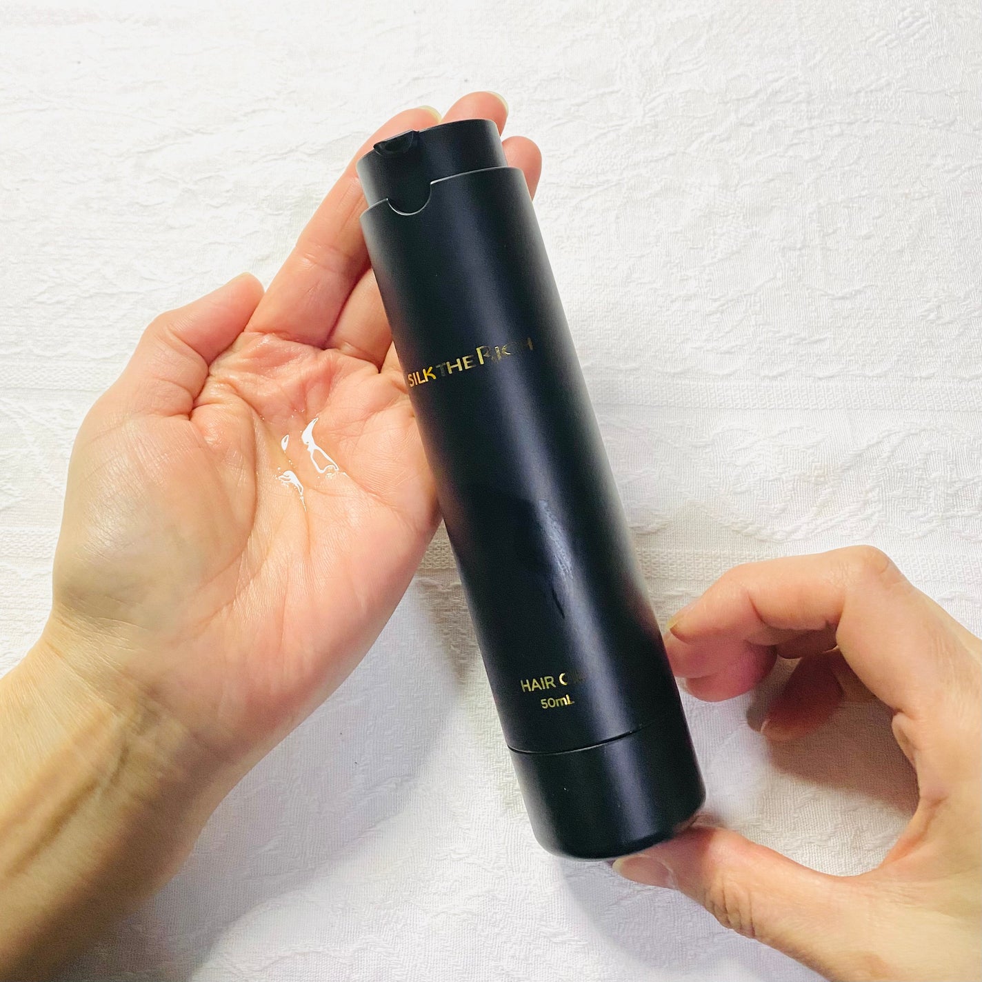 SILK THE RICH ヘアオイルMNM/SILK THE RICH/ヘアオイルを使ったクチコミ(3枚目)