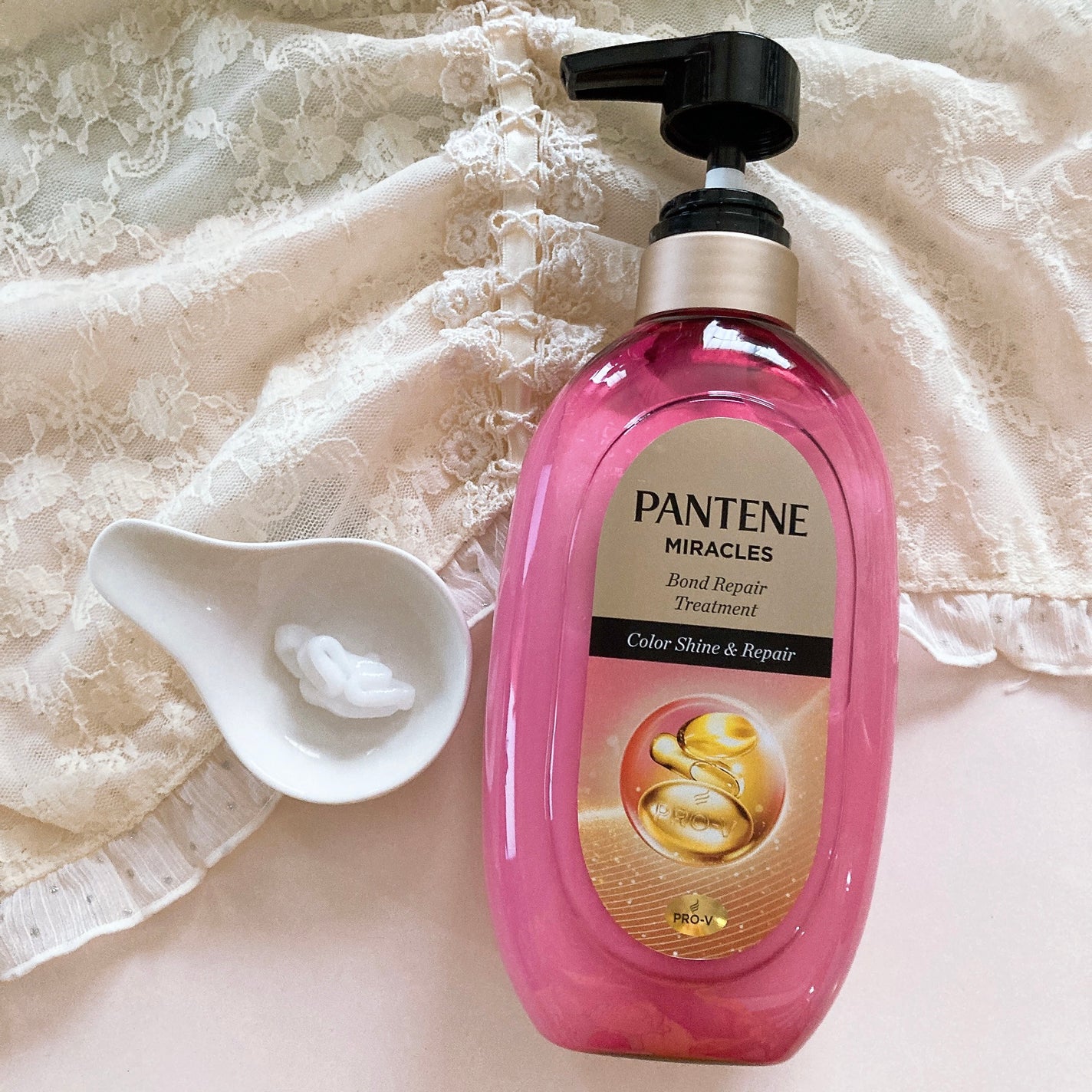 ボンドリペアシリーズ カラーシャイン&リペア ヘアマスク/パンテーン/ヘアマスク・ヘアパックを使ったクチコミ(3枚目)