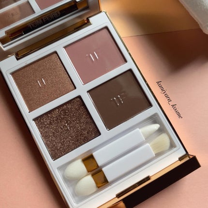 ソレイユ ドゥ フ アイ カラー クォード/TOM FORD BEAUTY/アイシャドウパレットを使ったクチコミ(3枚目)