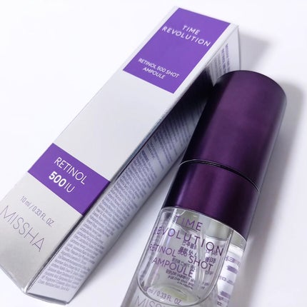 ミシャ タイムレボリューション レチ500ショット美容液/MISSHA/美容液を使ったクチコミ(2枚目)