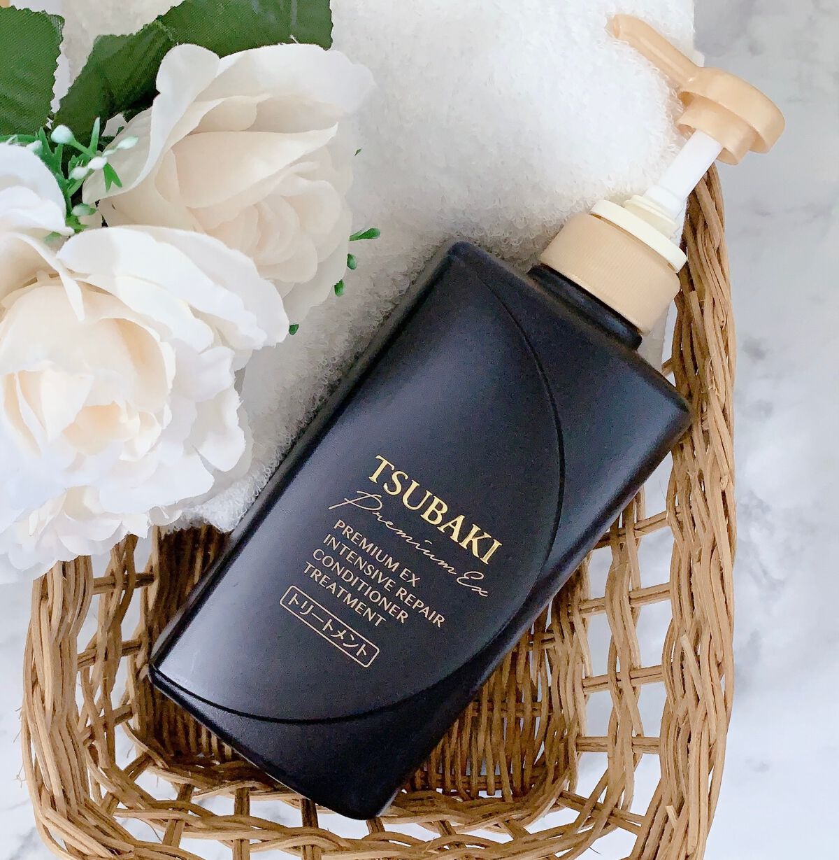 プレミアムEX インテンシブリペア <シャンプー>/コンディショナー<ヘアトリートメント> /TSUBAKI/市販シャンプーを使ったクチコミ(6枚目)
