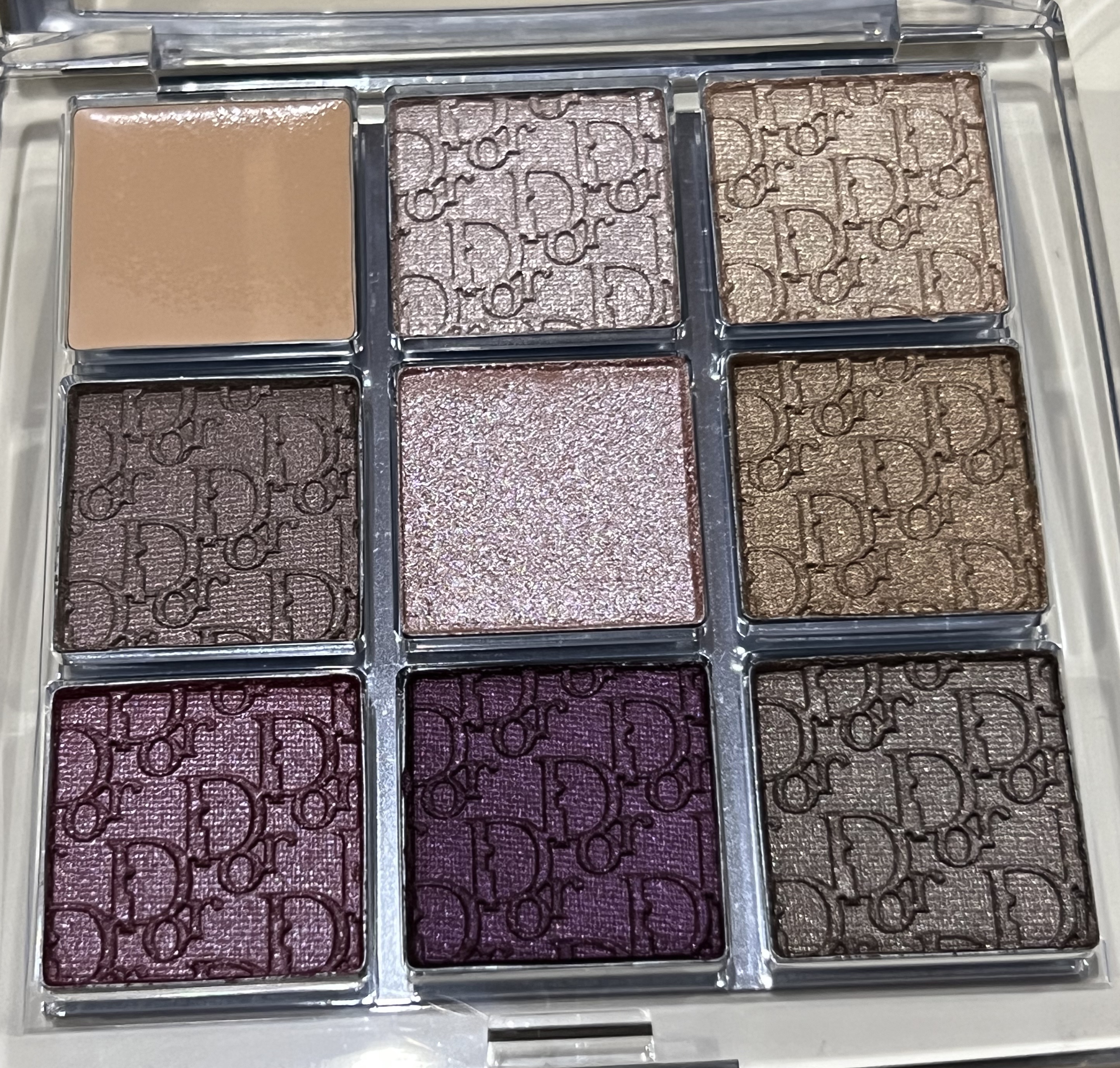 ディオール バックステージ アイ パレット 005  プラム（数量限定色）/Dior/アイシャドウパレットを使ったクチコミ（1枚目）