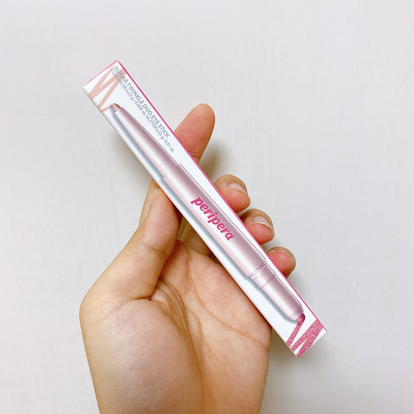 シュガー トゥインクル デュオ アイ スティック/PERIPERA/スティックアイシャドウを使ったクチコミ(5枚目)