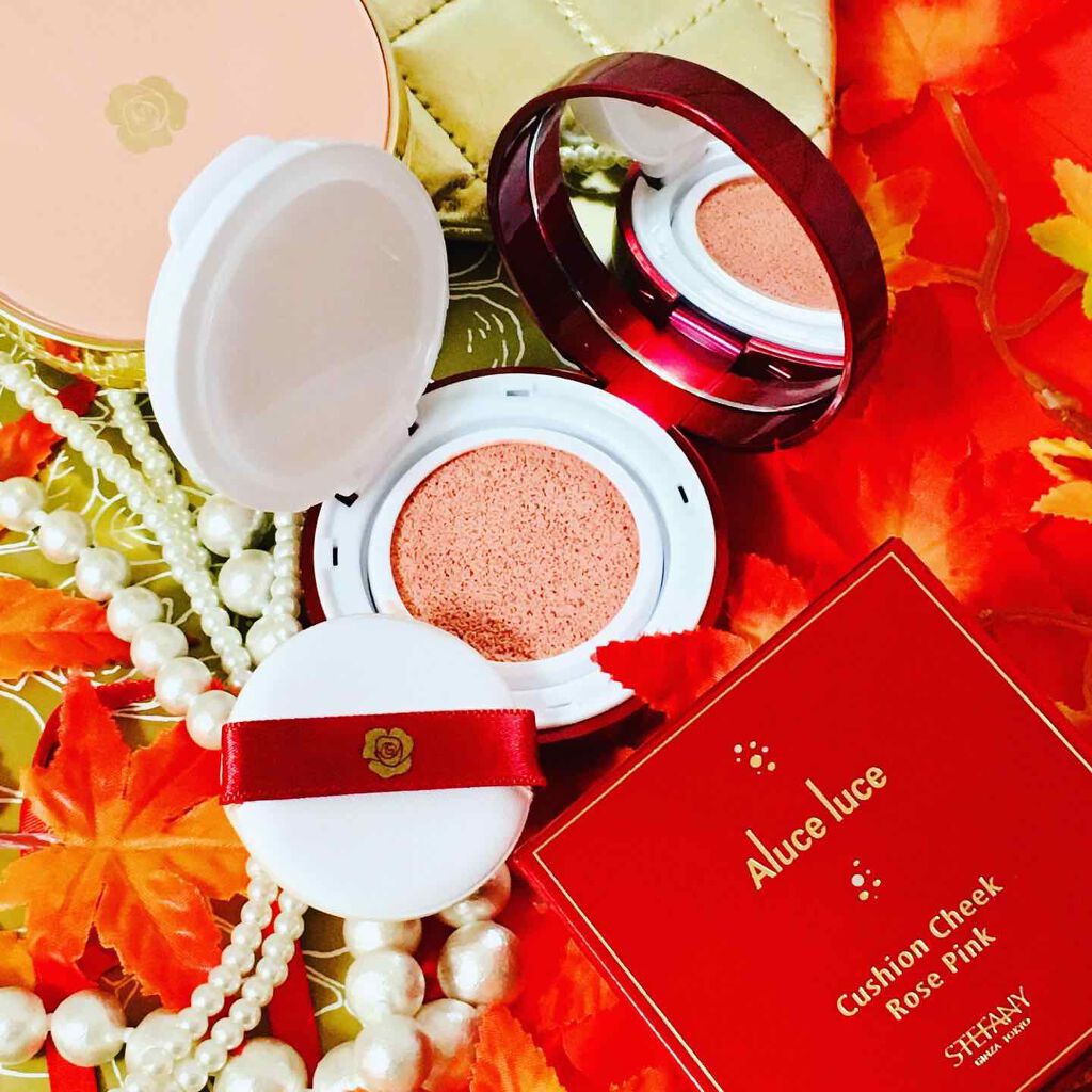 アルーチェルーチェ クッションチーク/Aluce luce/ジェル・クリームチークを使ったクチコミ(4枚目)