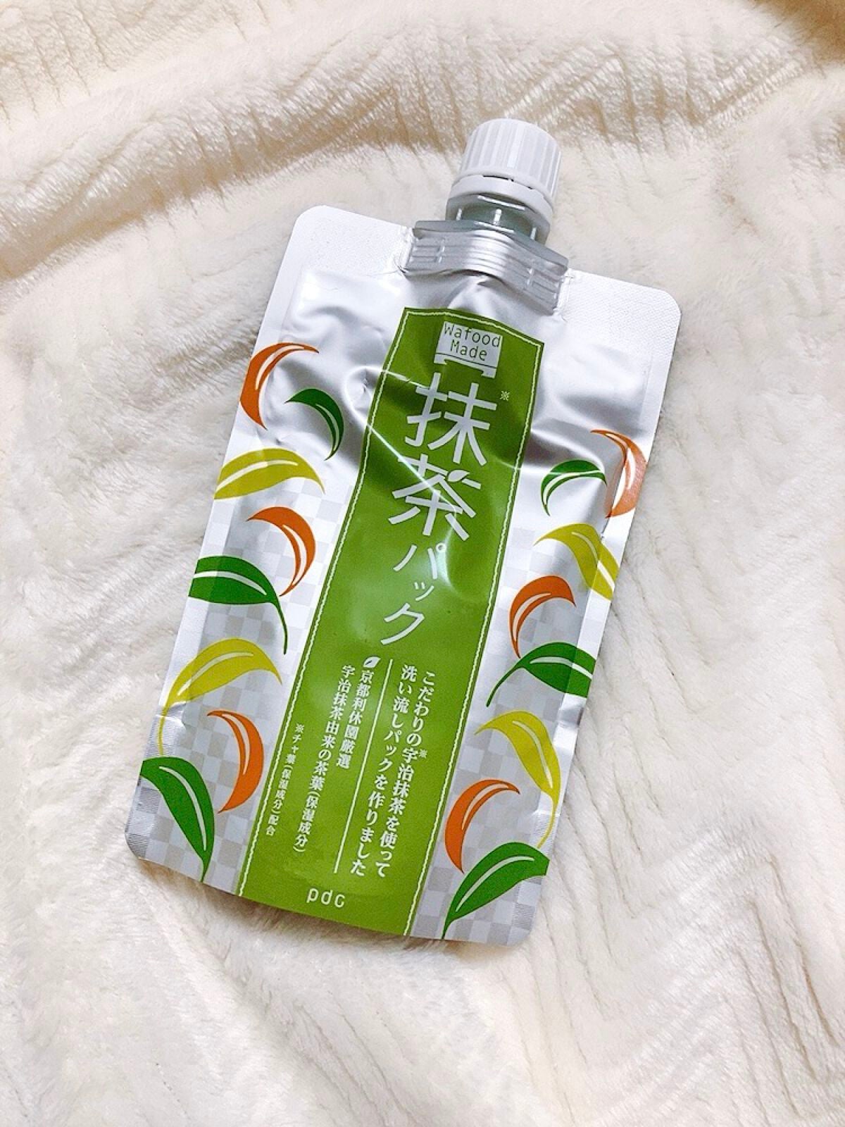 ワフードメイド 宇治抹茶パック/pdc/洗い流すパック・マスクを使ったクチコミ(1枚目)