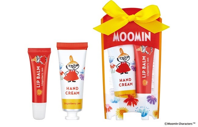 ムーミン　リップ＆ハンドケアセット　リトルミイ 2024