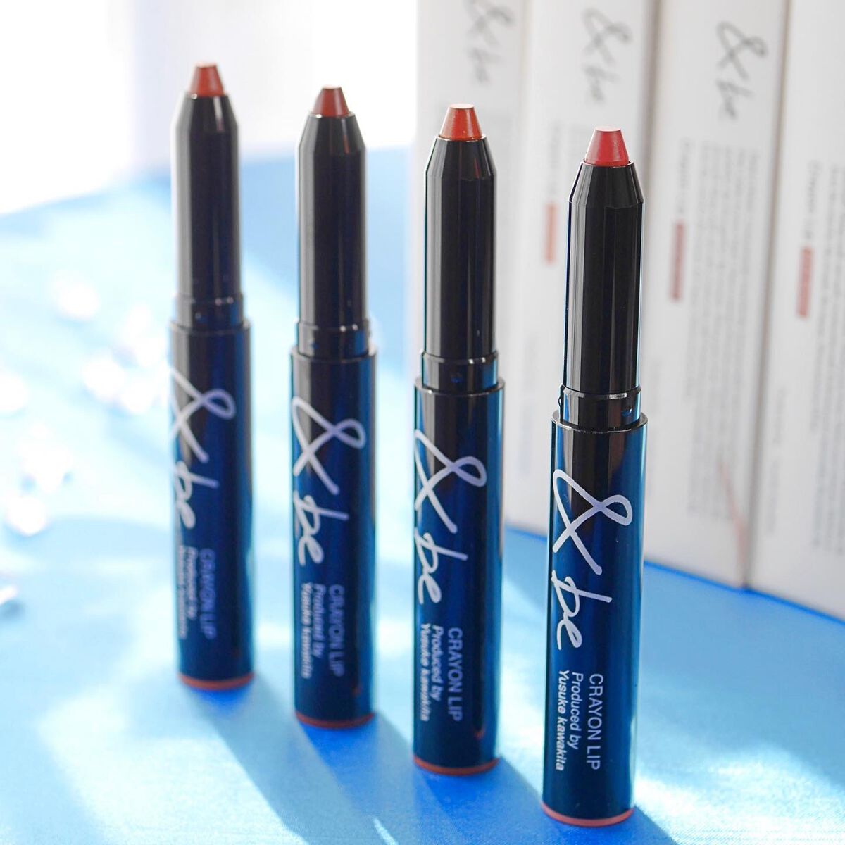 クレヨンリップ/＆be/口紅を使ったクチコミ（2枚目）