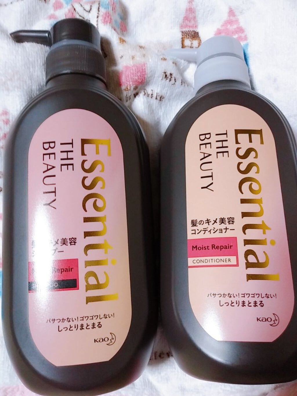 THE BEAUTY 髪のキメ美容シャンプー／コンディショナー＜モイストリペア＞	/エッセンシャル/市販シャンプーを使ったクチコミ（2枚目）