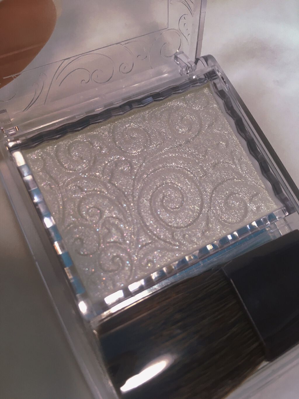 パールグロウハイライト/CEZANNE/パウダーハイライトを使ったクチコミ（2枚目）