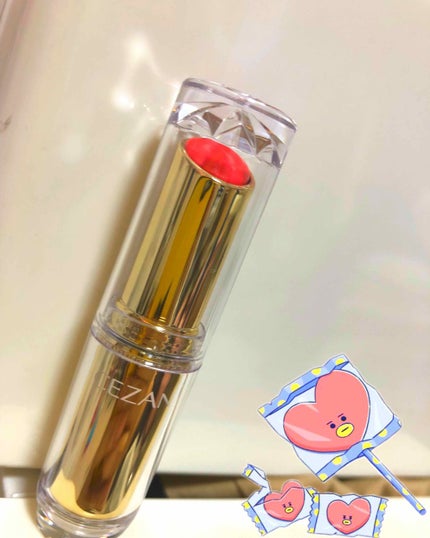 ラスティンググロスリップ/CEZANNE/口紅を使ったクチコミ(1枚目)