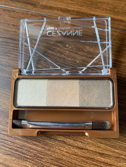 ノーズ&アイブロウパウダー/CEZANNE/パウダーアイブロウを使ったクチコミ(1枚目)