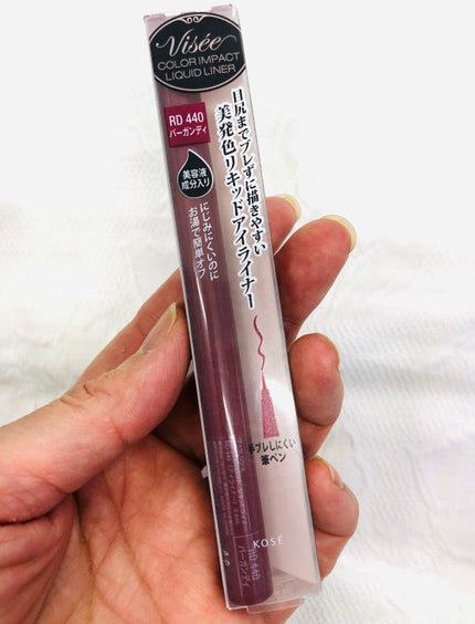 カラーインパクト リキッドライナー/Visée/リキッドアイライナーを使ったクチコミ(1枚目)