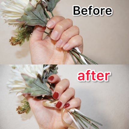 セミキュアジェルネイル(ハンド)/ohora/ネイルシールを使ったクチコミ(5枚目)