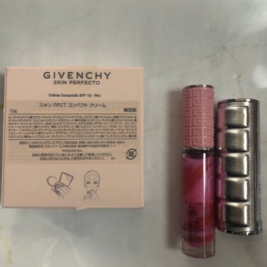 ローズ・パーフェクト・リキッド/GIVENCHY/口紅を使ったクチコミ（2枚目）