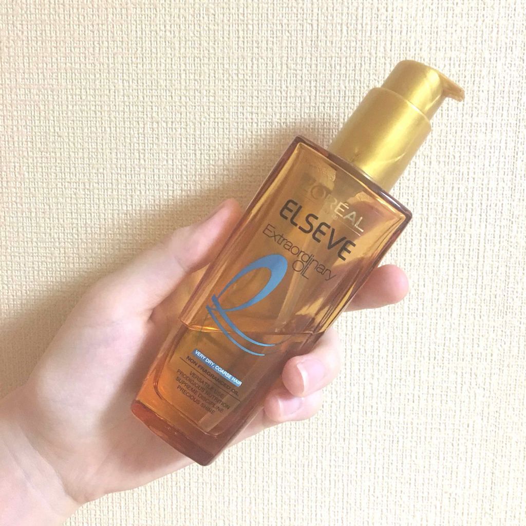 エルセーヴ エクストラオーディナリーオイル エクストラリッチ フィニッシュ/ロレアル パリ/ヘアオイルを使ったクチコミ(1枚目)