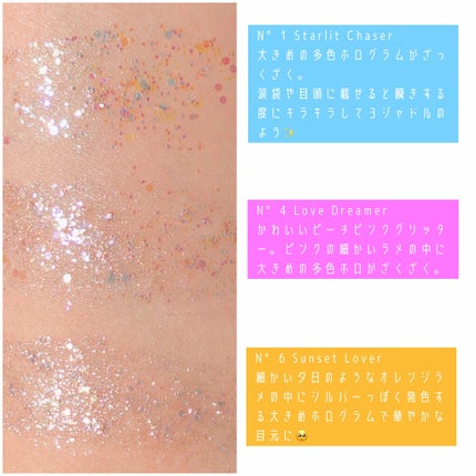 ゲットルーズグリッタージェル/unleashia/グリッターを使ったクチコミ(2枚目)