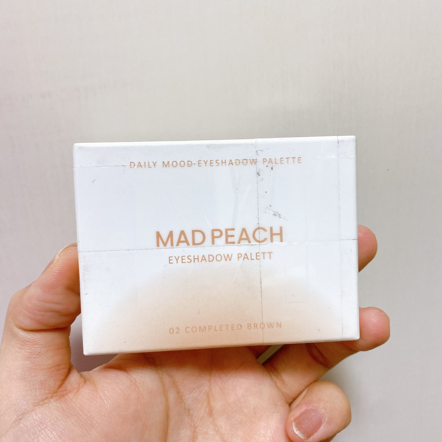 デイリームードアイシャドウパレット/MAD PEACH/アイシャドウパレットを使ったクチコミ(3枚目)