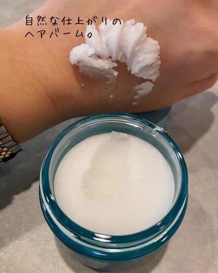 オーシャントリコ ヘアスタイリング バーム ライトブルー/OCEAN TRICO/ヘアバームを使ったクチコミ(2枚目)