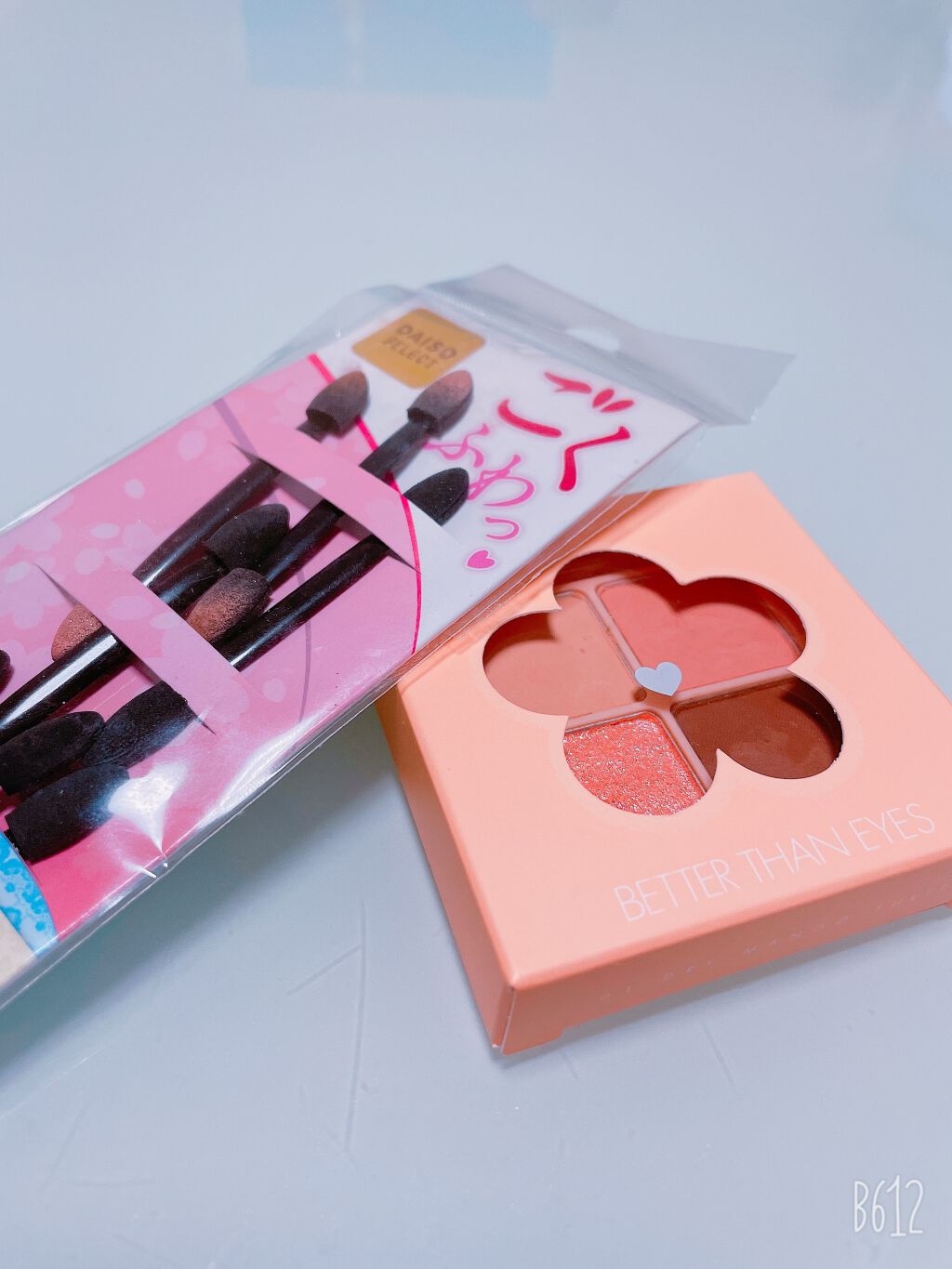 春姫 両面アイシャドウチップ/DAISO/メイクブラシを使ったクチコミ(2枚目)