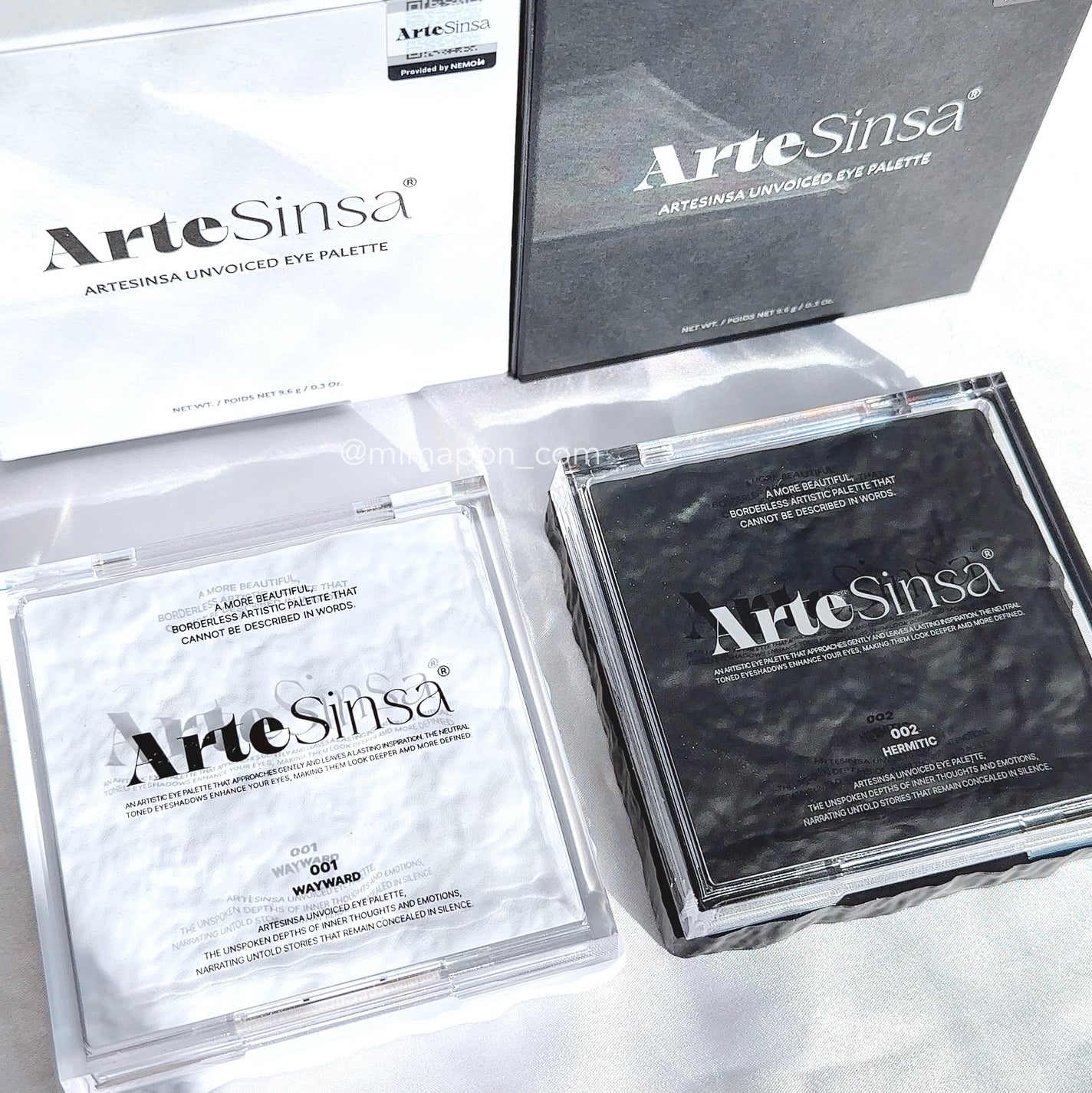 アンボイスドアイシャドウパレット/ArteSinsa/アイシャドウパレットを使ったクチコミ(6枚目)