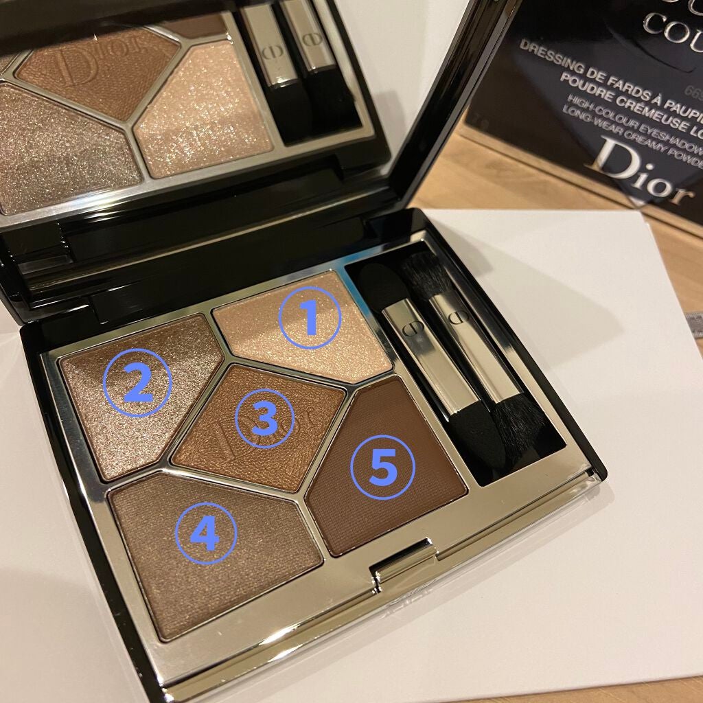 【旧】サンク クルール クチュール/Dior/アイシャドウパレットを使ったクチコミ(4枚目)