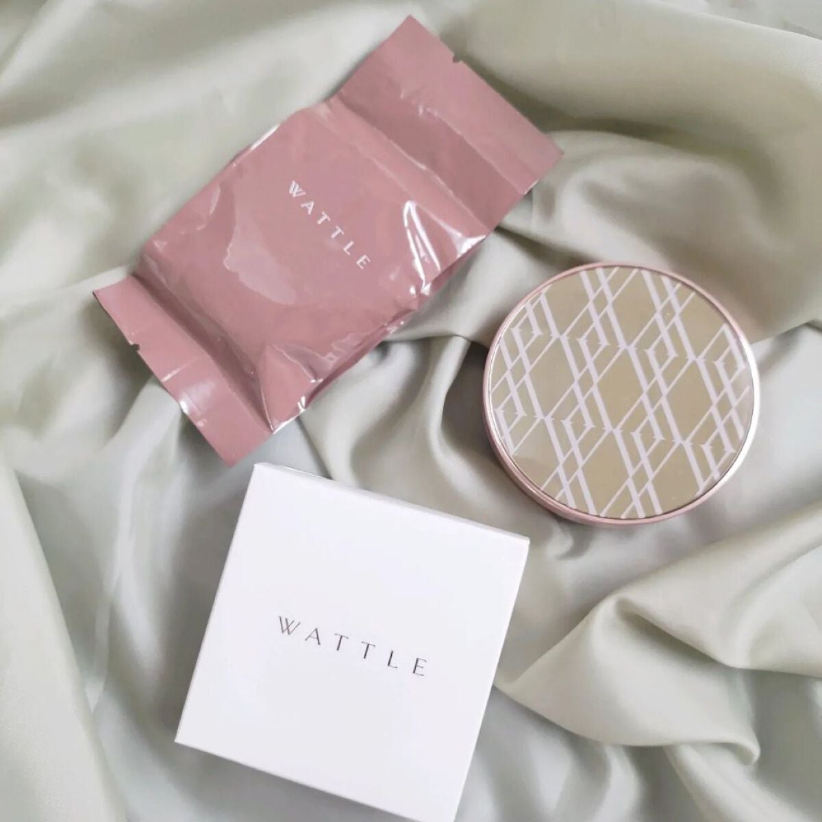 WATTLEクッションファンデーション/WATTLE/クッションファンデーションを使ったクチコミ(2枚目)