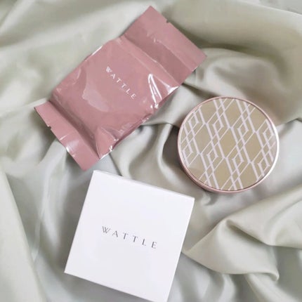 WATTLEクッションファンデーション/WATTLE/クッションファンデーションを使ったクチコミ(2枚目)