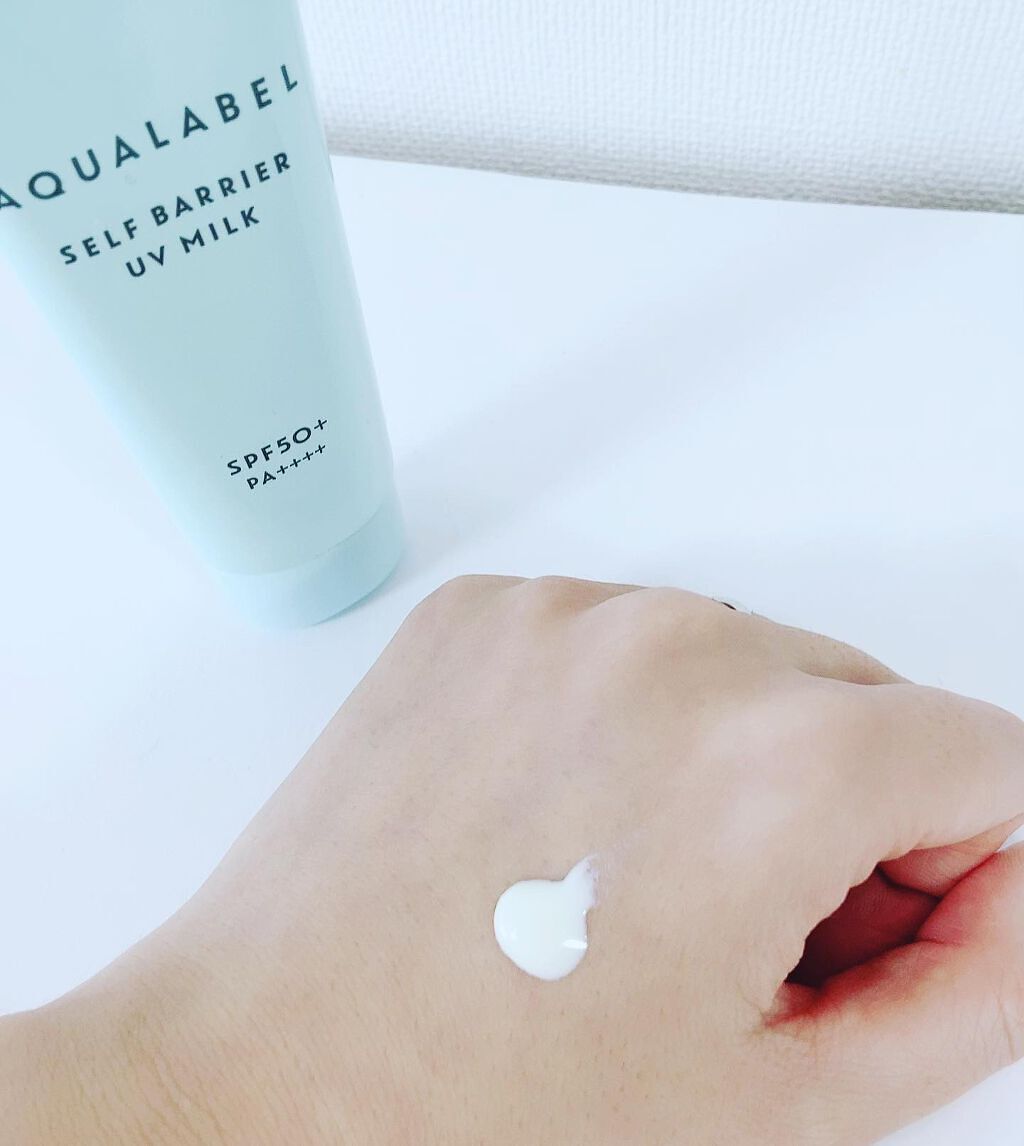 セルフバリア UV ミルク/アクアレーベル/乳液を使ったクチコミ（2枚目）