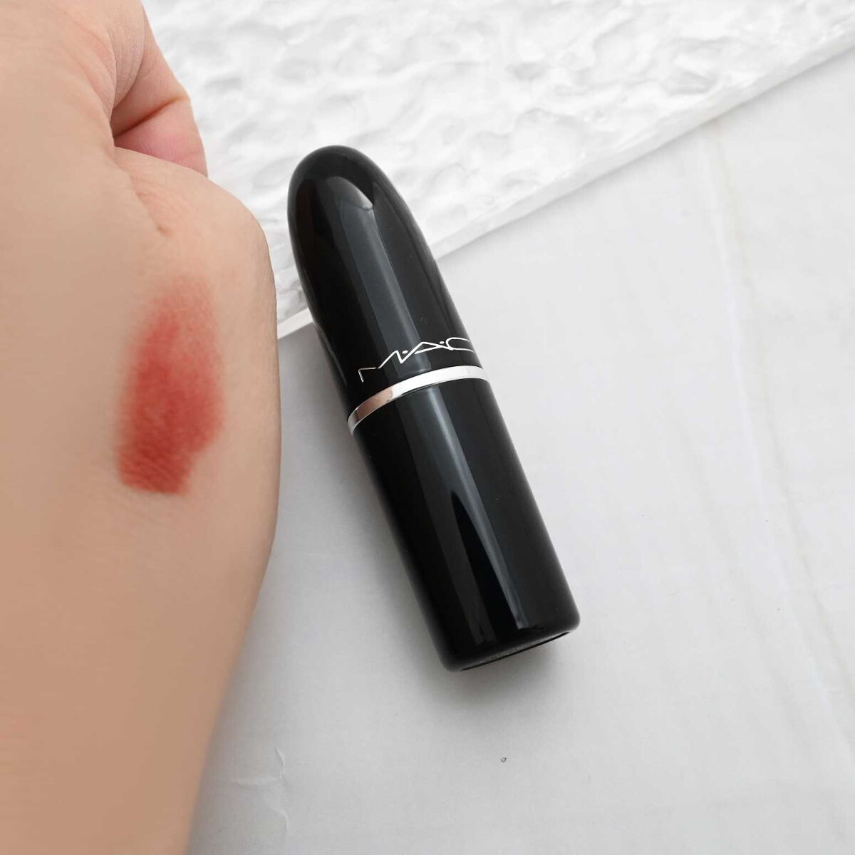 ラスターガラス リップスティック/M・A・C/口紅を使ったクチコミ（2枚目）