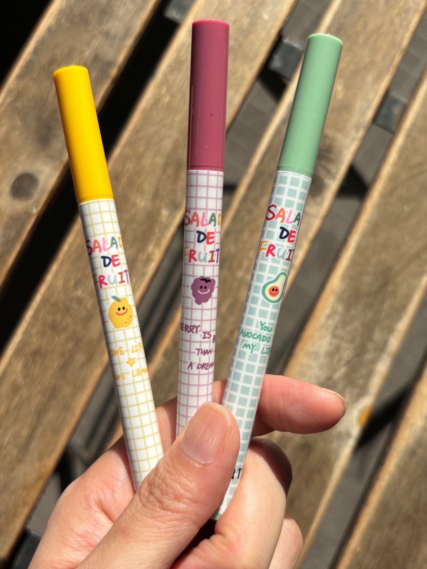 サラダdeフルーツカラーリキッドアイライナーWP/FLORTTE/リキッドアイライナーを使ったクチコミ(2枚目)