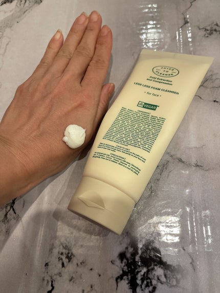 レスレスフォームクレンザー/JUICE TO CLEANSE/洗顔フォームを使ったクチコミ(2枚目)