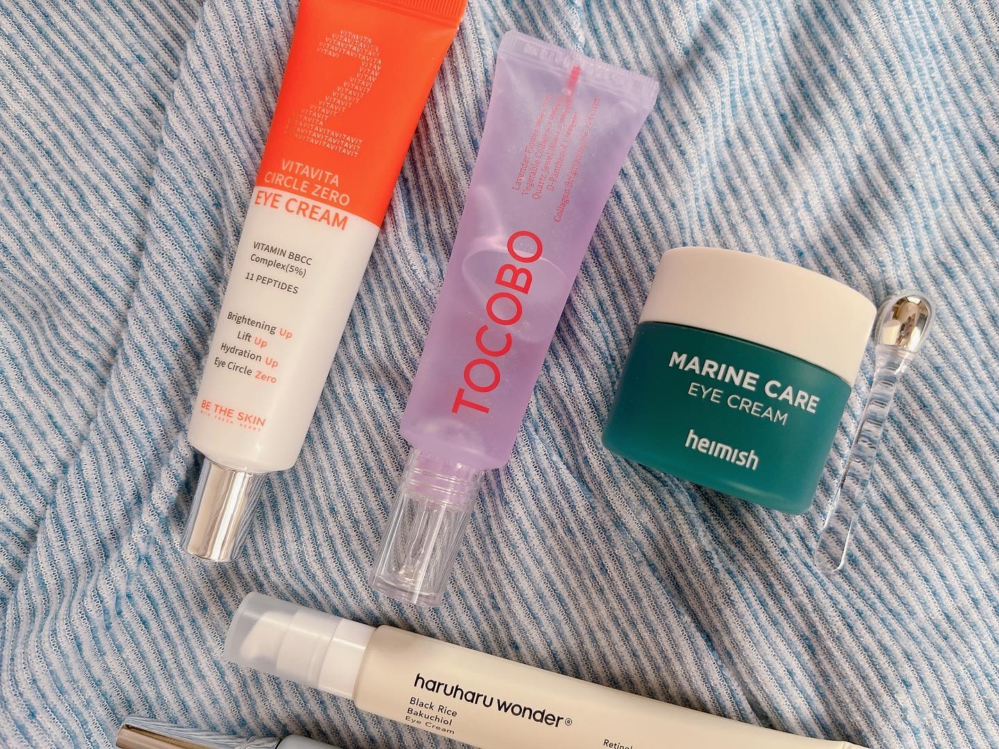 Marine Care Eye Cream /heimish/アイケア・アイクリームを使ったクチコミ（3枚目）